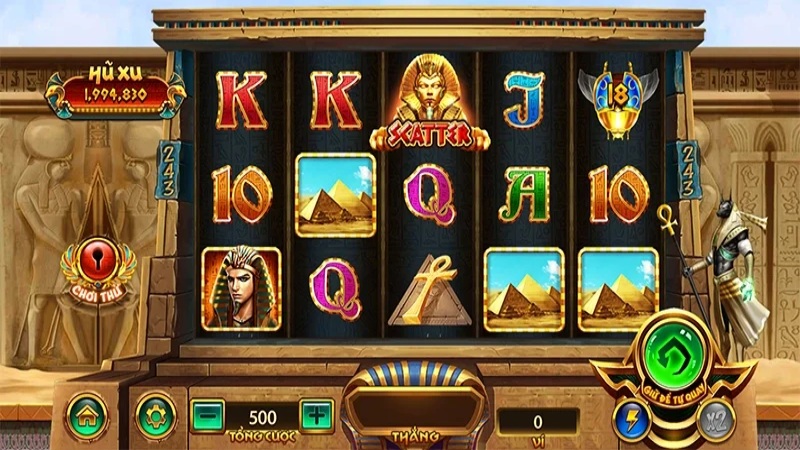 Nữ hoàng Cleopatra: Khám phá kho báu Ai Cập tại Blue88 2 Nữ hoàng Cleopatra Blue88